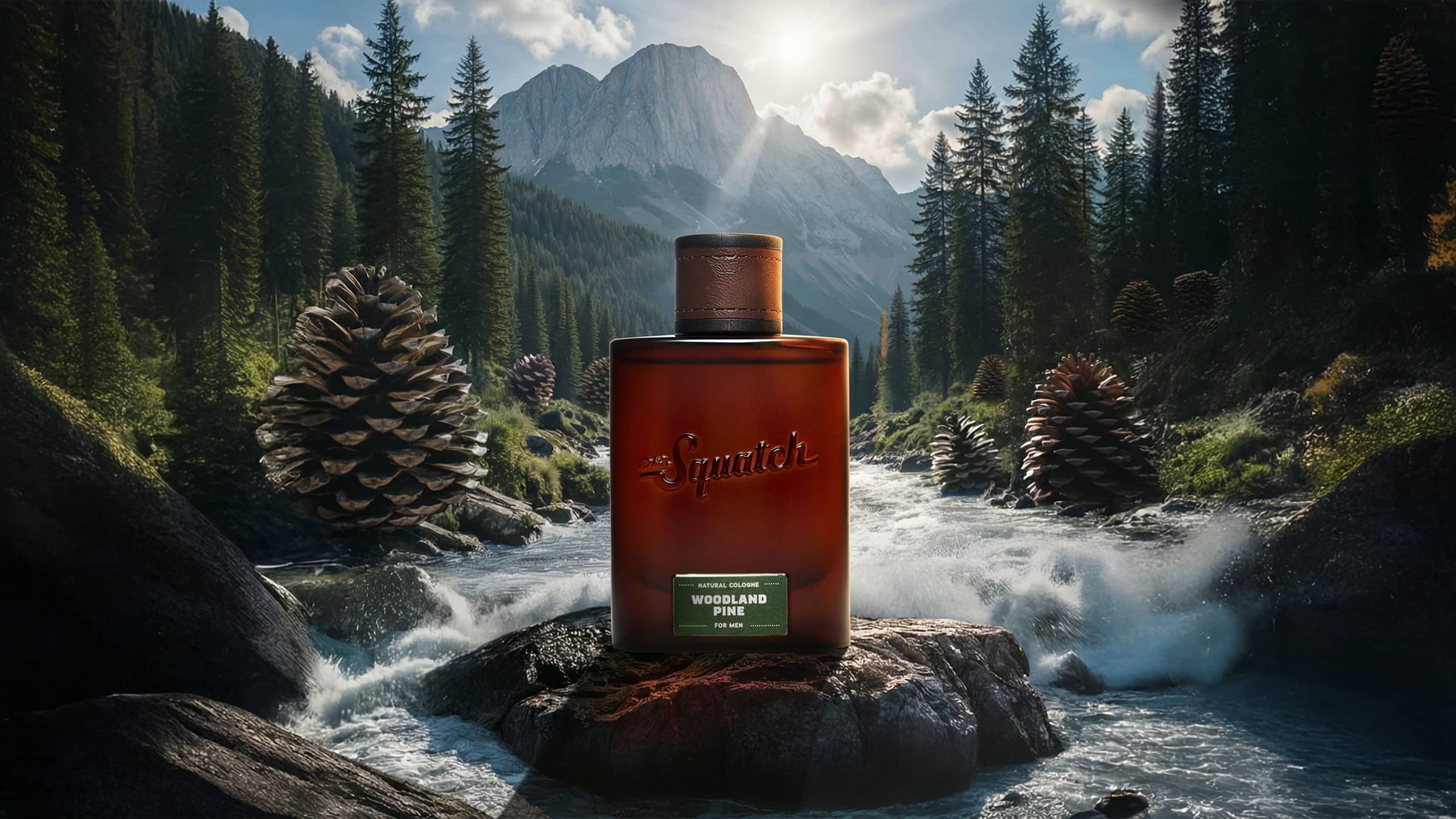 Dr. Squatch Soap Woodland Pine Cologne - Image 2