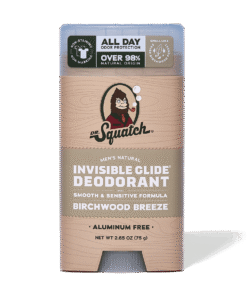 Dr. Squatch Soap Birchwood Breeze Invisible Glide Deodorant
