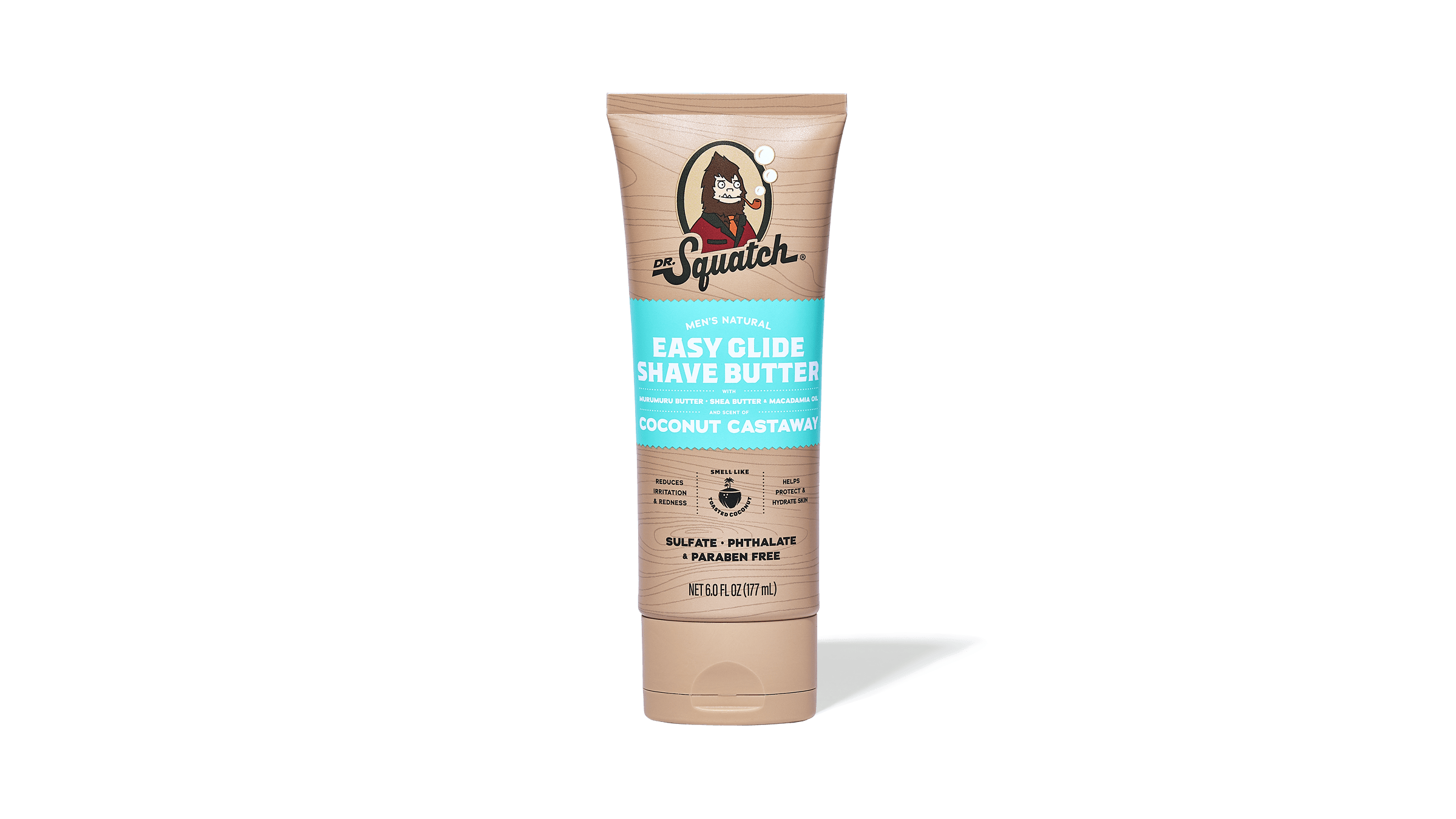 Dr. Squatch Soap Easy Glide Shave Butter Coconut Castaway
