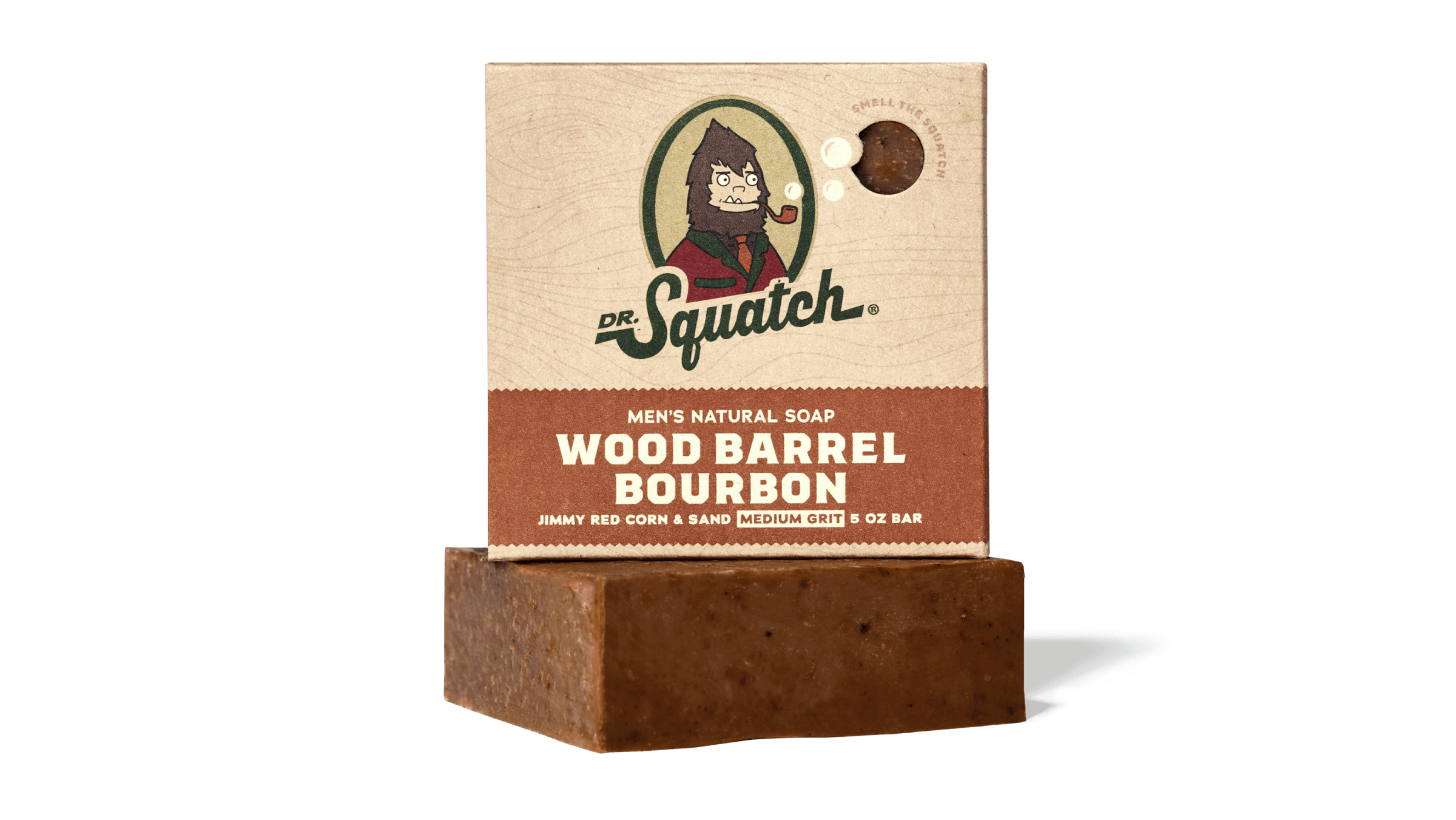 Dr. Squatch Soap Wood Barrel Bourbon
