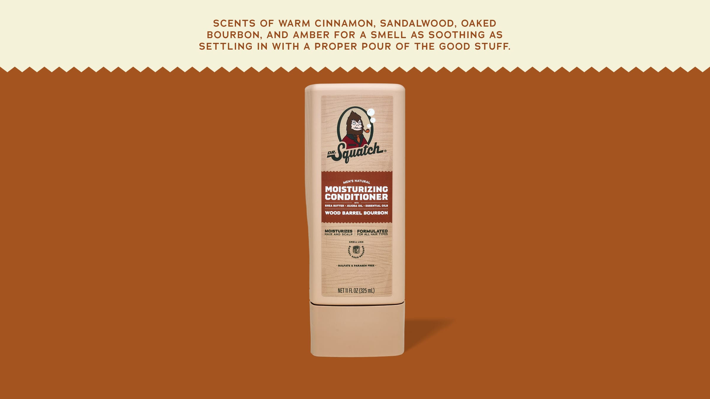 Dr. Squatch Soap Wood Barrel Bourbon Conditioner - Image 2