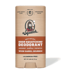 Dr. Squatch Soap Wood Barrel Bourbon Deodorant