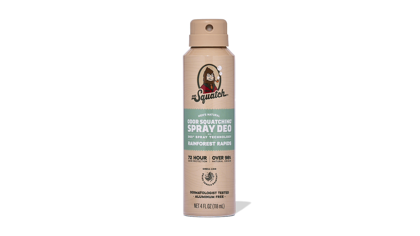 Dr. Squatch Soap Rainforest Rapids Spray Deodorant