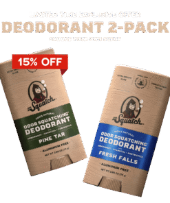 Dr. Squatch Soap Exclusive: Deodorant 2-Pack Offer