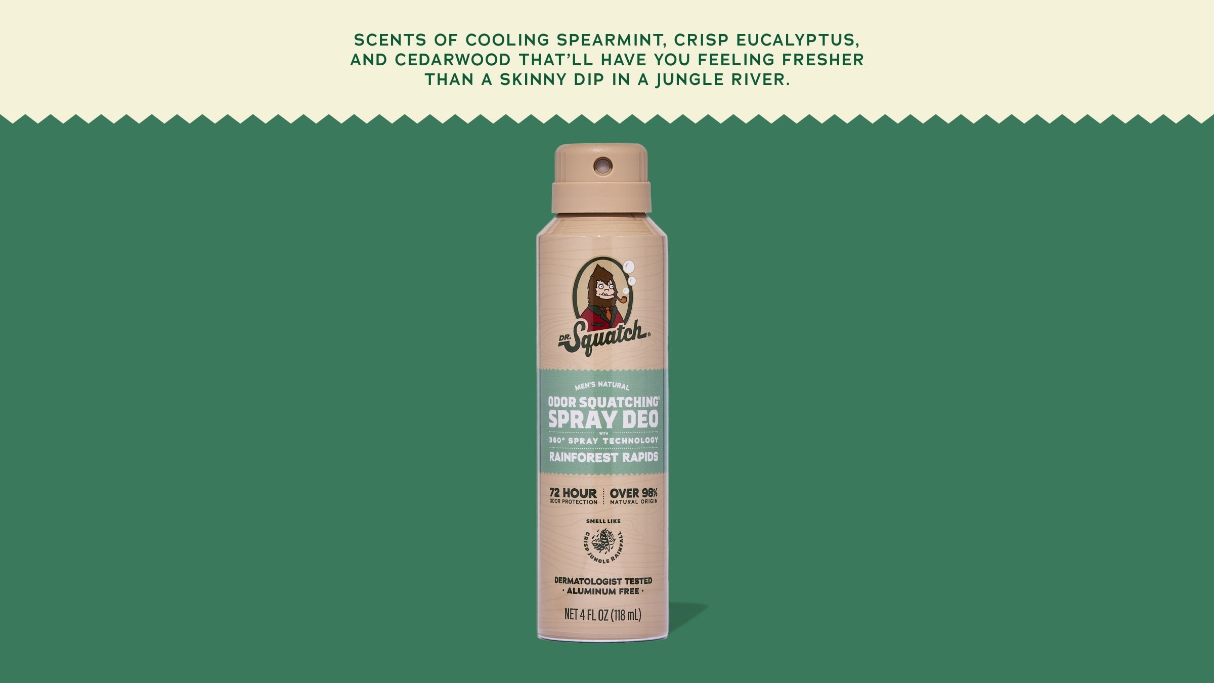 Dr. Squatch Soap Rainforest Rapids Spray Deodorant - Image 5