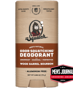 Dr. Squatch Soap Essentials: Wood Barrel Bourbon Deodorant