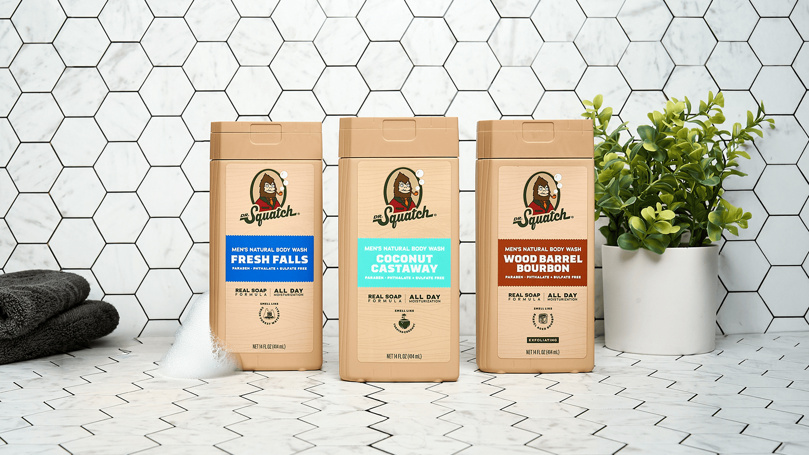 Dr. Squatch Soap Body Wash 3-Pack - Image 3