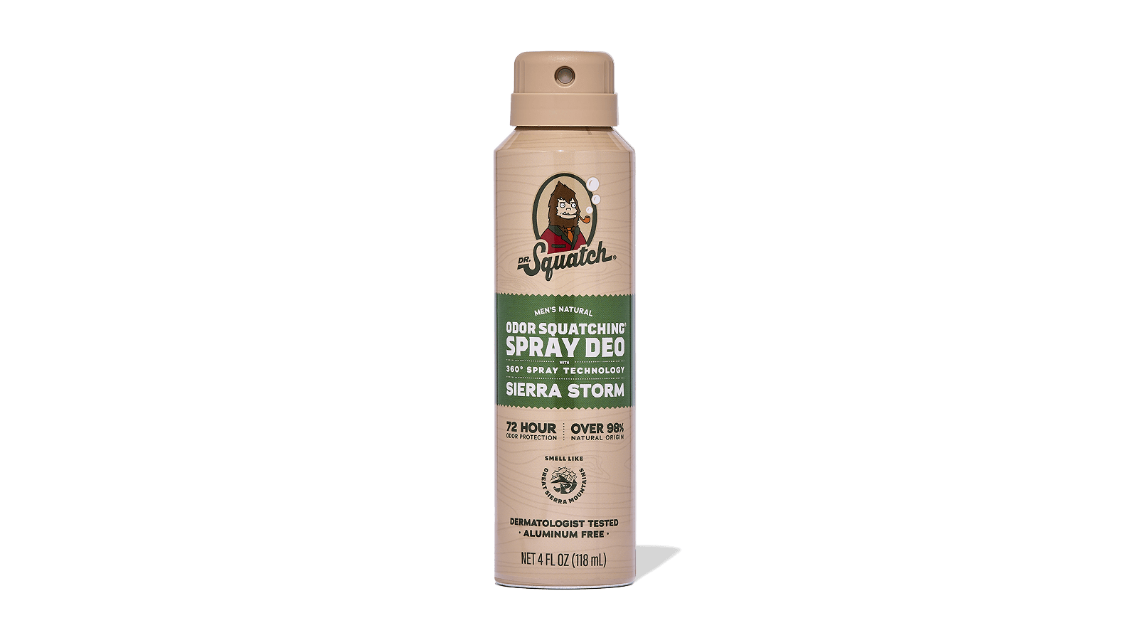 Dr. Squatch Soap Sierra Storm Spray Deodorant